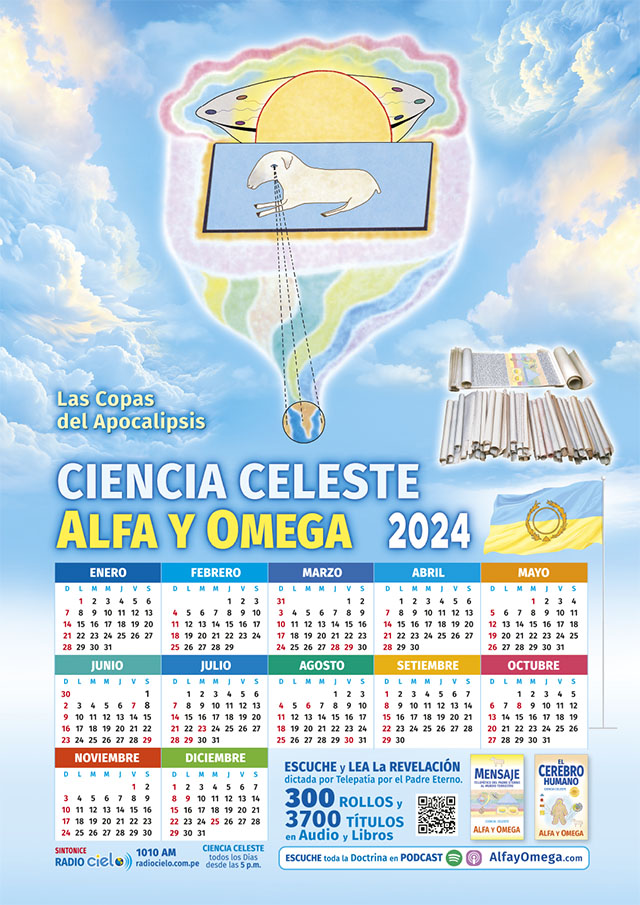 Alfa y Omega, Calendario 2024